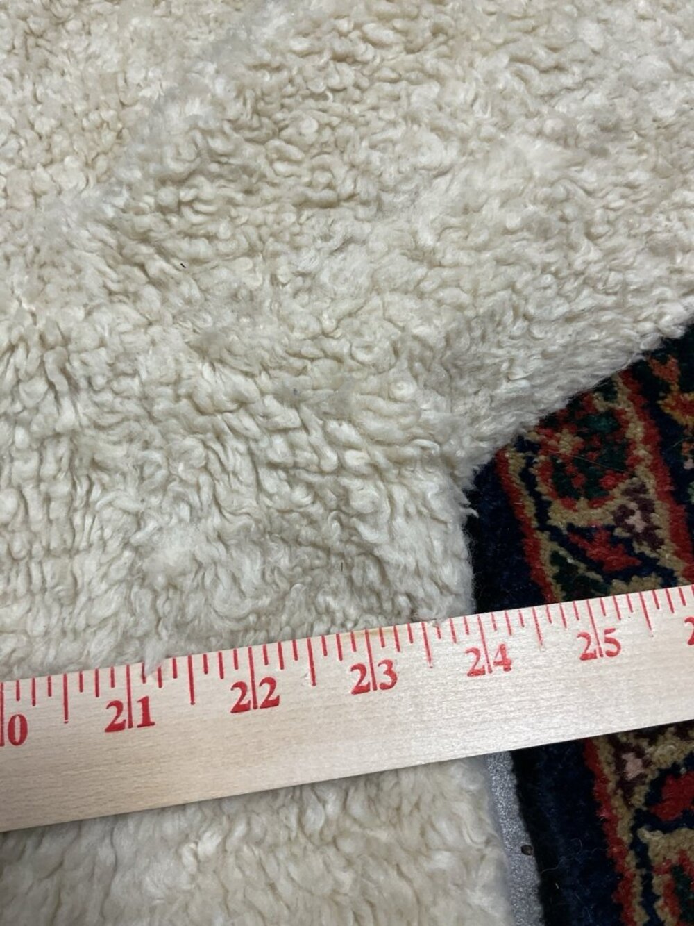 Pendleton Womens Sherpa Fleece Jacket Wool Trim Size XL Full Zip Cowgirl - Picture 8 of 11